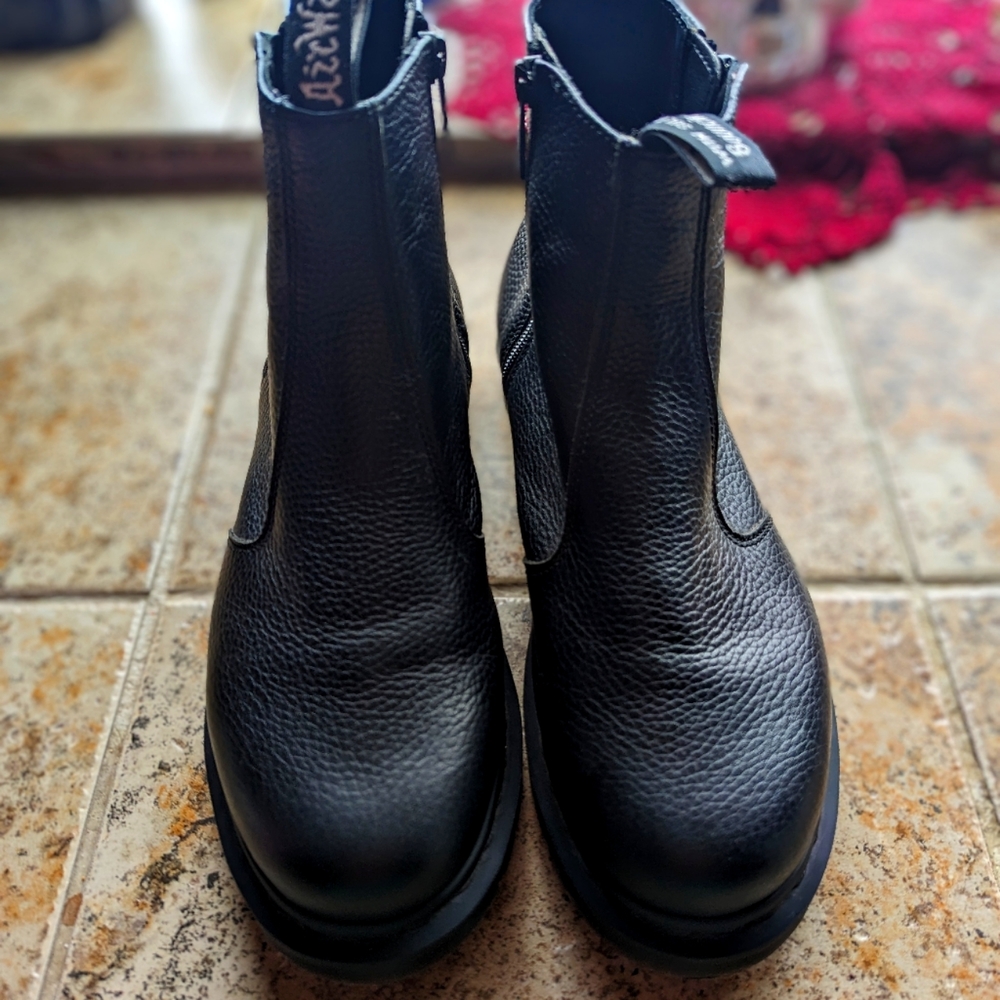 Dr Martens Zip Up Chelsea Ankle Boot